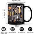 thumbnail image 7 of The Ultimate Mechanic's Toolbox Mug, 11oz Ceramic Mechanic Toolbox Coffee Cup, Tool Box Tea Mug Funny Gift for Husband Dad for Birthday Thanksgiving Anniversary (2PCS), 7 of 7