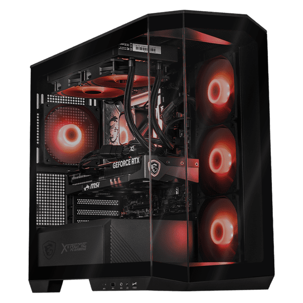 PC Gamer IA Xtreme PC Gaming MSI NVIDIA GeForce RTX 5060 Ti Intel Core Ultra 7 265F 16GB DDR5 SSD 1TB Sistema Liquido WIFI Black Productividad Versátil Acelerada con IA