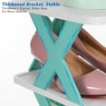thumbnail image 3 of unbranded Zapatero Robusto De Varias Capas Con X Para Almacenamiento Y, 3 of 7