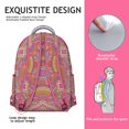 thumbnail image 5 of Exclusive Mantra Art Backpack - Rare Print School Bag, Hard-to-Find Bookbag Gift for Trendsetters, 5 of 6