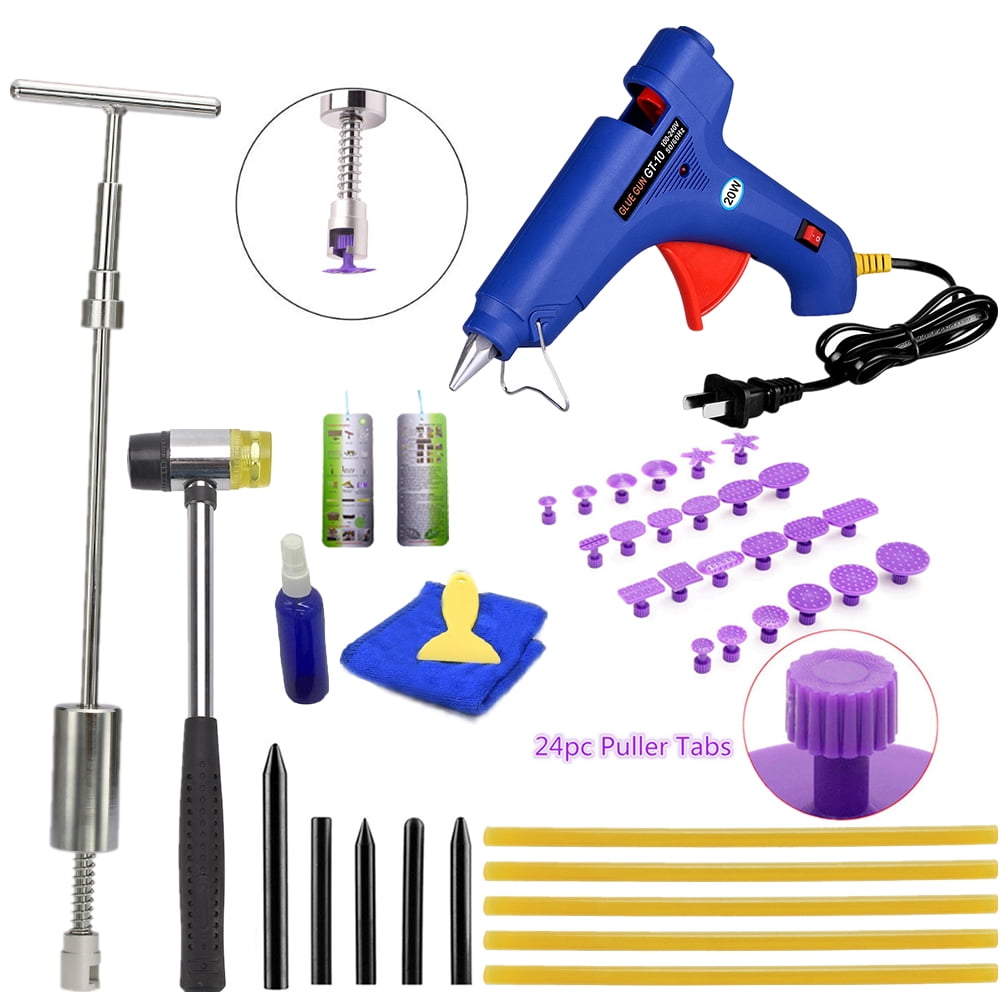 Paintless Dent Repair Tools Car Auto Body Removal Dent Puller Kits