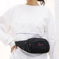 thumbnail image 6 of Hfnxid Lightweight Hiking Waist Pack Men Waist Bag Crossbody Fanny Pack, Belt Bag for Phone Wallet Keys, Lightweight Hip Pack for Travel Hiking Running, 6 of 10