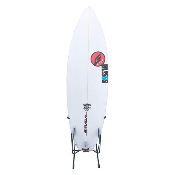 COR Surf Freestanding Surfboard Stand Shortboards Longboards - No Center Fin Needed