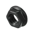 thumbnail image 4 of Uxcell M6 Serrated Flange Hex Lock Nuts, Carbon Steel Black Oxide Finished 20 Pack, 4 of 4