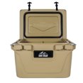 thumbnail image 6 of 50 Quart Khaki Cooler, Ultra-Light Insulated Ice Chest, Heavy-Duty Hard Shell Cooler with 6-Day Ice Retention for Camping, Tailgating, Job Site, Multiple Sizes Available, 6 of 10