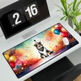 thumbnail image 3 of Hello 2025 Border Collie Celebrates Happy New Year Firework Balloon Desk Mat Full Keyboard Mouse Pad Borders Dog Lovers Gifts Idea Large Mousepad - 02024, 3 of 5