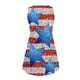 thumbnail image 4 of Día de la Independencia Imprimir Mujer Moda Verano Casual Sexy Verano Sin mangas Cuello redondo Vestido Pompotops  ghjkhdj3527, 4 of 4