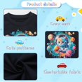 thumbnail image 4 of Aideaone Toddler Boys Sweatshirt Kids Long Sleeve Tops Crewneck Pullover, 4 of 6