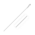 thumbnail image 1 of 14k White Cable Link Chain 0.8mm 16 in, 1 of 3