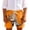 Orange, variant on Momihoom Kids' Funny Print Drawstring Shorts, Casual Lightweight Summer Shorts for Boys and Girls