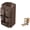 Brown With 5 Pockets, variant on Replacement Janitorial Cart Bag with 5 Pockets,25 Gallon Housekeeping cart Bag High Capacity Waterproof Thickened Commercial Janitorial Cleaning Cart Bag with 6 Brass Grommets