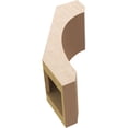 thumbnail image 6 of Ekena Millwork 5"W x 8"D x 12"H Legacy Rough Cedar Woodgrain TimberThane Knee Brace, Primed, 6 of 6