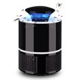 thumbnail image 1 of Bug Zapper interior, trampas para moscas de frutas para interiores con círculos dobles de luz azul y ventilador de doble núcleo mejorado para moscas de mosquitos, 1 of 5