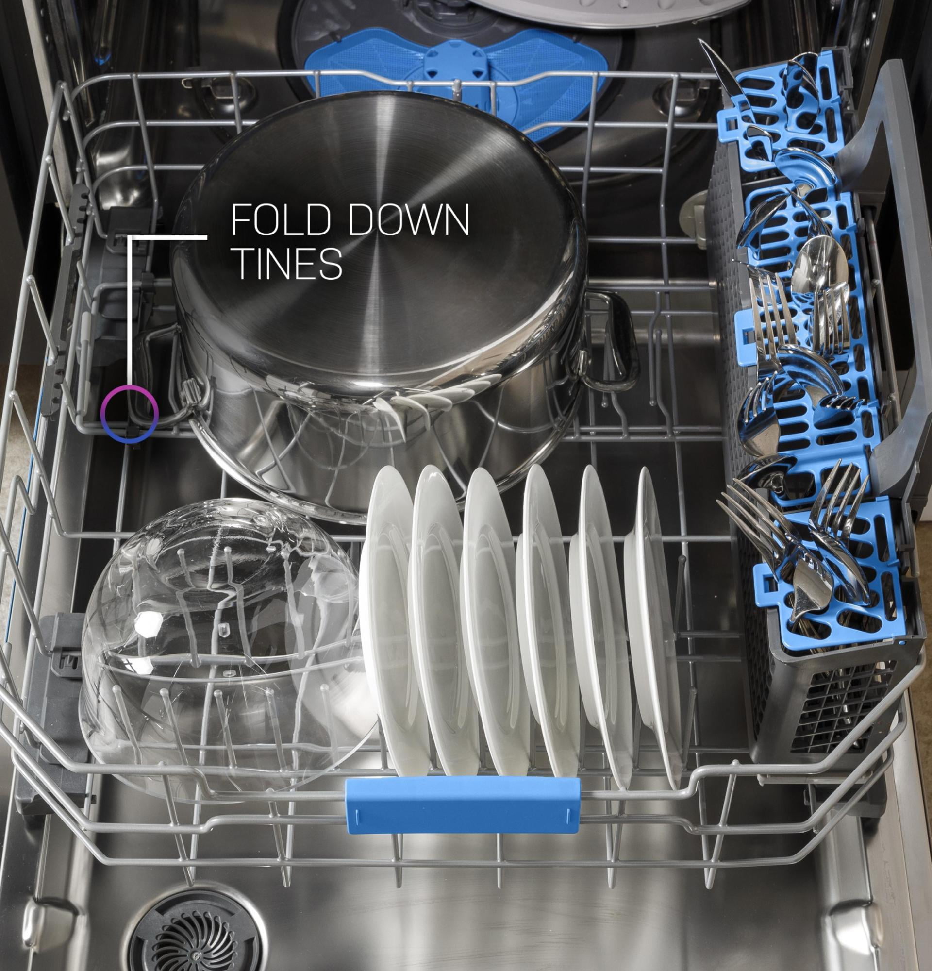 Ge Profile Pdp755s 24" Wide 16 Place Setting Built-In Fingerprint Resistant Top Control