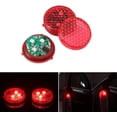 thumbnail image 3 of Paquete de 4 luces de seguridad LED de alarma de puerta de coche anticolisión universal lámpara reflectora abierta estroboscópica TUNC Sencillez, 3 of 5