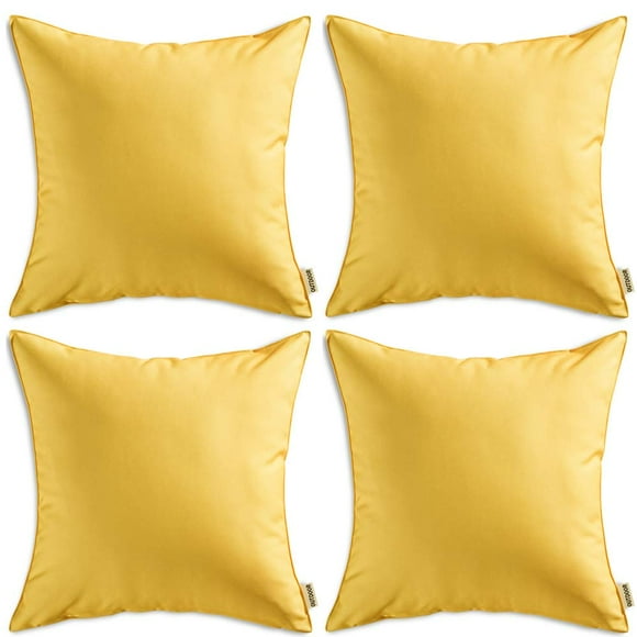 Fundas de Almohada MIULEE Decorativas Impermeables para Exterior 40x40 cm