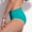 Green, variant on Baqcunre Period Swimwear for Teens - Menstrual Leakproof Bikini Bottoms - Mid Waisted Swim Bottoms for Teens, Girls, Women Army Green L