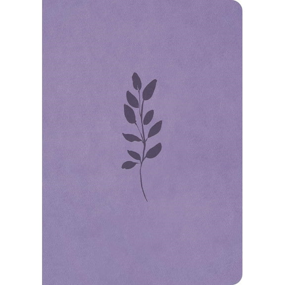 NLT Giant Print Premium Value Holy Bible Filament Enabled Edition-Lavender Vine LeatherLike