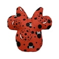 thumbnail image 3 of Disney Minnie Shaped Outdoor Pillow_Red with Black Polka Dots (13x13), 3 of 3