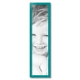 thumbnail image 2 of ArtToFrames 8" x 33" Aqua Picture Frame, 8x33 inch Green Wood Poster Frame (WOM-4428), 2 of 8