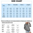 thumbnail image 3 of Chandails à Capuchon pour Femmes - Mode Décontractée pour Femmes, Imprimé Floral, Manches Longues, Col Rond, Poche, Pull, Blouse, Tenues d'Automne, 3 of 6
