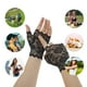 thumbnail image 4 of Guantes sin dedos de bloqueador solar para mujer, 1 par, delgados, ideales para conducir, color negro, Unique Bargains, 4 of 5