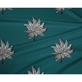 thumbnail image 4 of oneOone Polyester Lycra Fabric Leaves Block Print Fabric BTY 56 Inch Wide, 4 of 4
