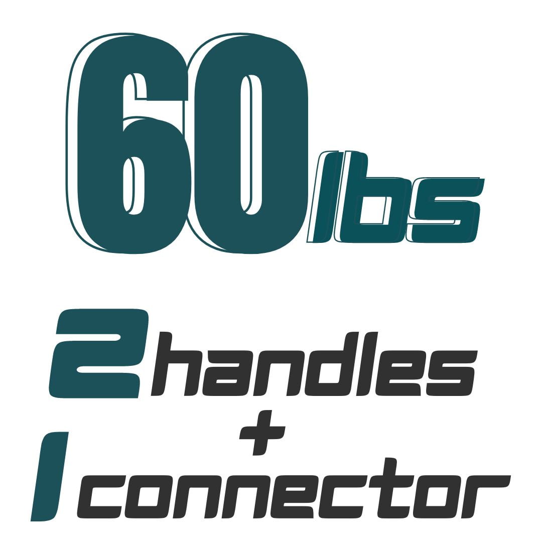 F. 60LB or 30LB Pair + Connector