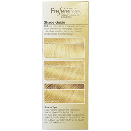 L Oreal Preference 9 5a Extra Light Ash Blonde 1 Ct Walmart Canada