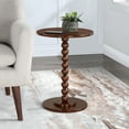 thumbnail image 3 of Classic Accents Venetian Islands Spindle Table in Espresso Wood Finish, 3 of 6