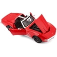 thumbnail image 2 of 1970 Chevrolet Corvette Convertible Red 1/24 Diecast Model Car by Maisto, 2 of 3