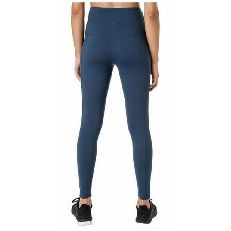 Tuff Athletics Women's Ultra Soft High Waist Yoga Pant Legging (Moonlit  Ocean, Large) 