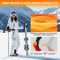 thumbnail image 3 of Lobmouse Heated Socks for Men Women with APP Control, 8500mAh Rechargeable Electric Socks,Foot Warmer Socks 4 Heating Settings for Men Women,Outdoor Hunting Skiing Cycling Camping Hiking, 3 of 8