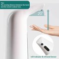 thumbnail image 1 of kurtrusly Automatic Dispenser Battery Power 400ml Intelligent Touchless IR Sensor Hand Wash Household Dining Bathroom Cleaning White, 1 of 8