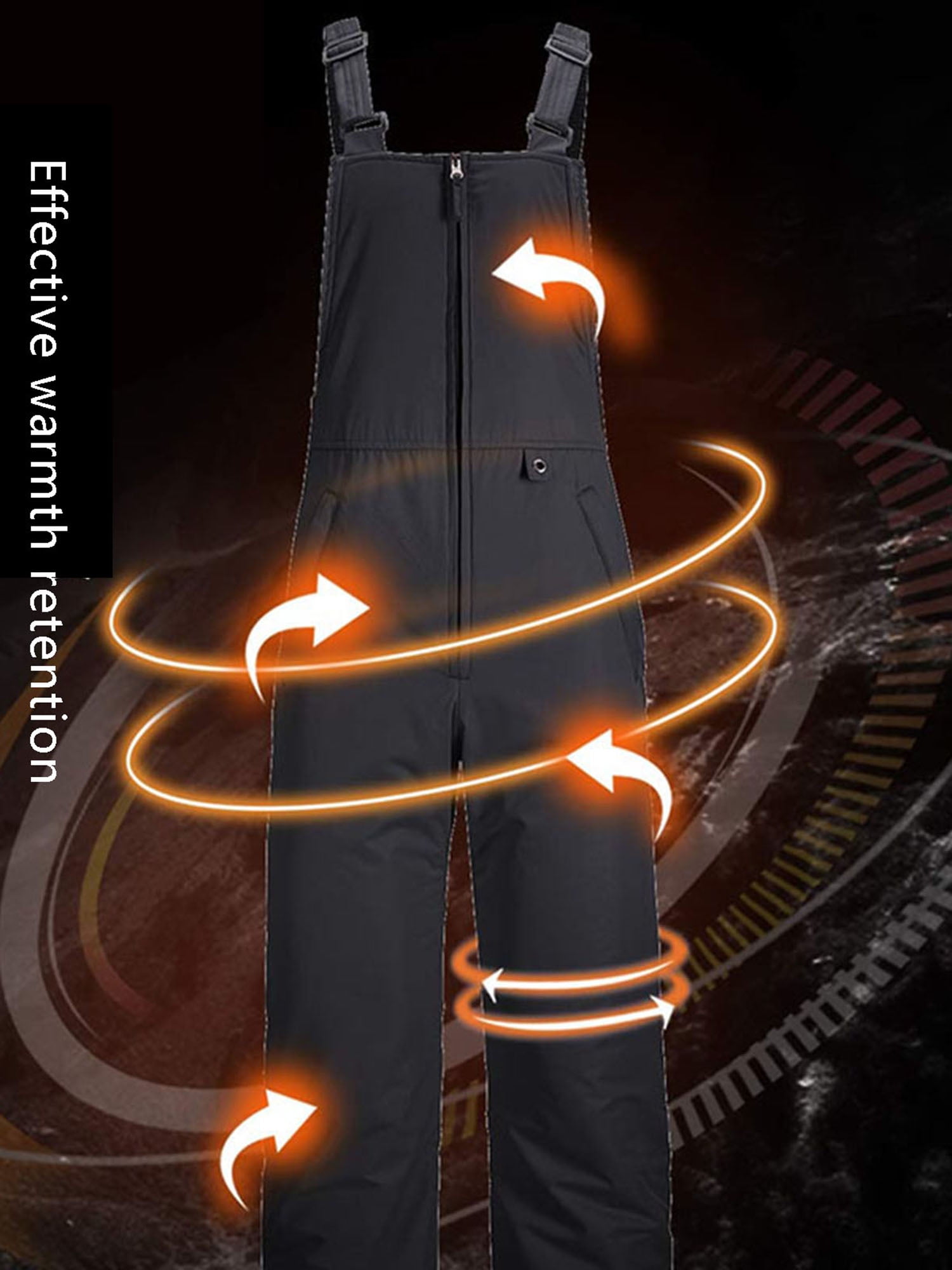 Buy Women Bib Winter Snow Bibs Waterproof Snowboarding Insulated