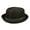 Dark green, variant on Summer Mesh Pork Pie Hat 1920S Costume Party Cap for Men Women, Unisex Fedora