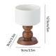 thumbnail image 3 of Taza de Cerámica Estilo Francés con Pedestal | Portavelas Multifuncional para Aromaterapia y Cuenco para Postres | Elegante Decoración para Cenas a La Luz de Las Velas, 3 of 6