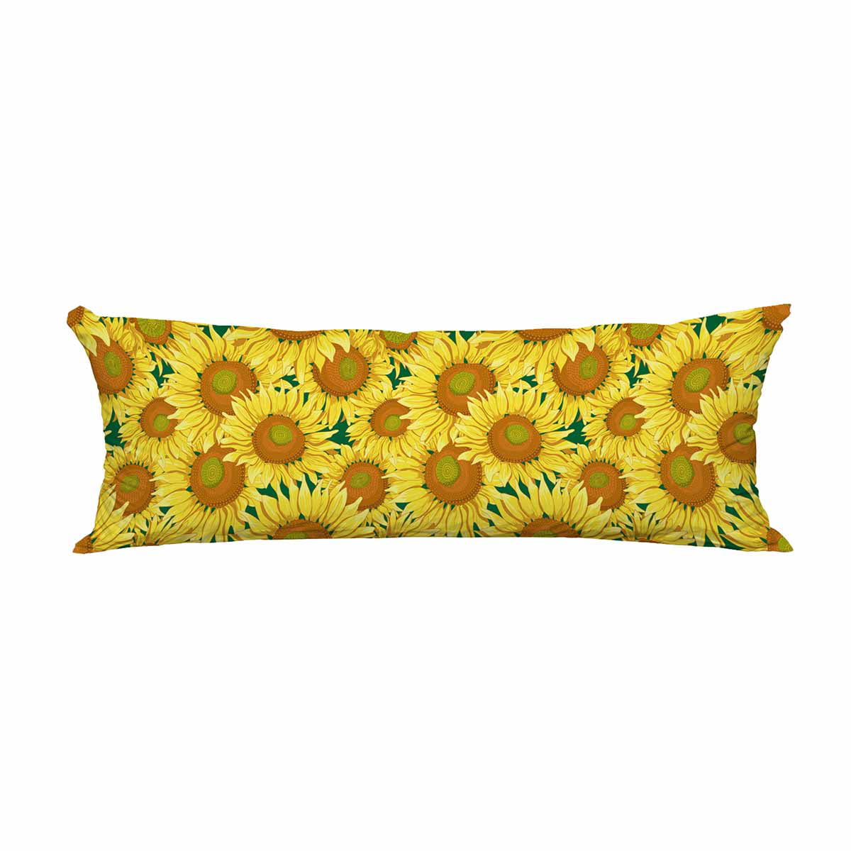 sunflower body pillow