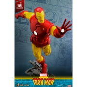 Hot Toys Collectible Iron Man Action Figure, Alloy Red
