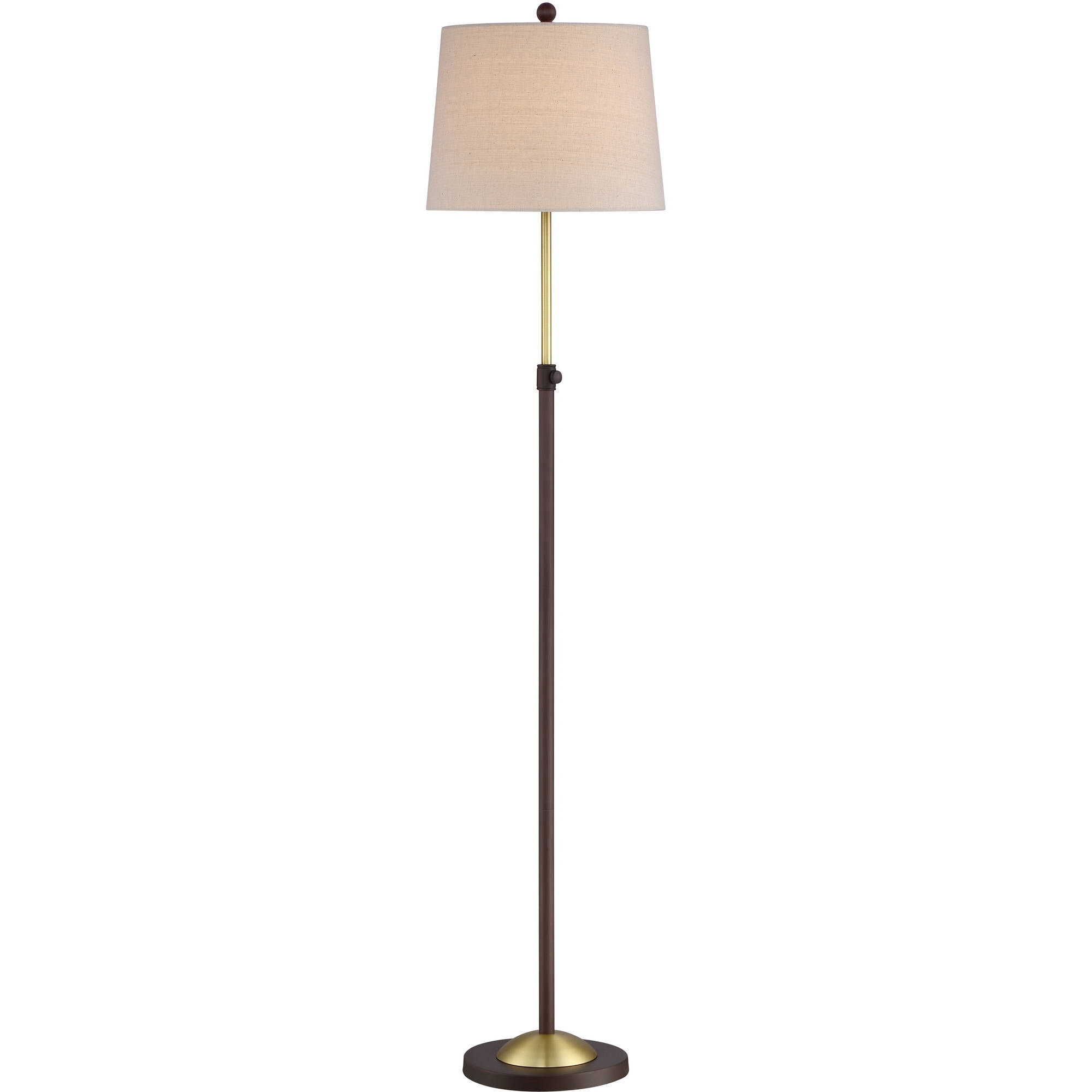 Better Homes And Gardens Bronze Shaded Floor Lamp Walmart Com