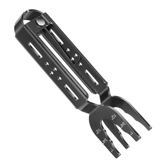 Push Fit Disconnect Tongs Pliers With 3/4" 1" Jaw Size Carbon Steel Demount Push To Connects Fitting Removal Tool