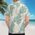 thumbnail image 6 of High Quality Hawaiian Shirts for Men Short Sleeve Aloha Beach Shirt Floral Summer Casual Button Down Shirts Blouses JV6UI8, 6 of 7
