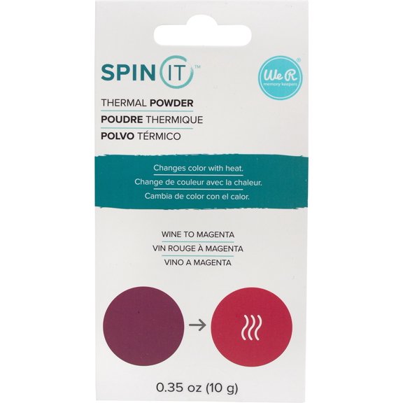 We R Spin It Specialty Powder-Thermal Wine To Magenta