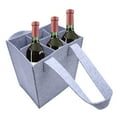 thumbnail image 2 of SIEYIO Durability Felt Wine Bottle Protectors Soft Padded Travel Case for Wine Enthusiasts Professional Protective Case, 2 of 10