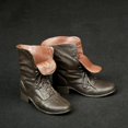 thumbnail image 4 of Zapatos De Botines Para Hombre A Escala 2x1/6 Para Figura De Acción De Cuerpo De Hombre De 12 Pulgadas Marrón perfke Botas masculinas de figura de acción, 4 of 5