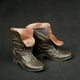 thumbnail image 4 of Zapatos De Botines Para Hombre A Escala 2x1/6 Para De Acción De Cuerpo De Hombre De 12 Pulgadas Marrón Zulema Botas masculinas de figura de acción, 4 of 5