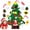 #D, variant on 2027 New Montessori Felt Christmas Tree for Toddlers