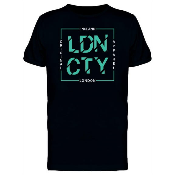 England London City Grunge T-Shirt Men -Image by Shutterstock, Male x-Large