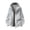 Gray, variant on IROINNID Men's Hooded Waterproof Windbreaker Jacket Full Zip Lightweight Outdoor Rain Coat with Mesh Lining and Zipper Pockets for Hiking Camping Travel