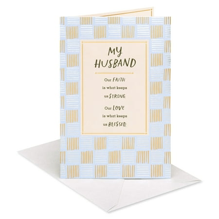 American Greetings Anniversary Card for Husband (Keeps Us Blessed)